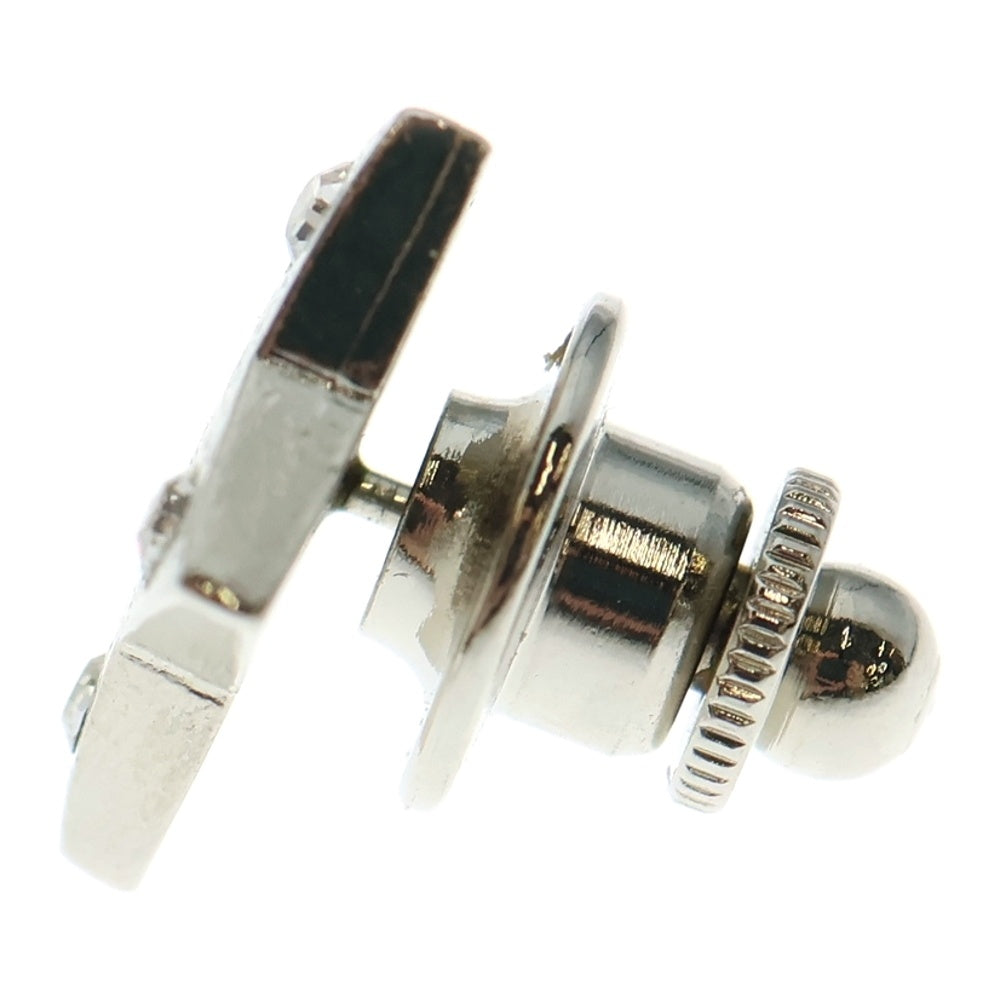 NO BRAND(ノーブランド) スターモチーフ タイピン シルバー ピンバッジ