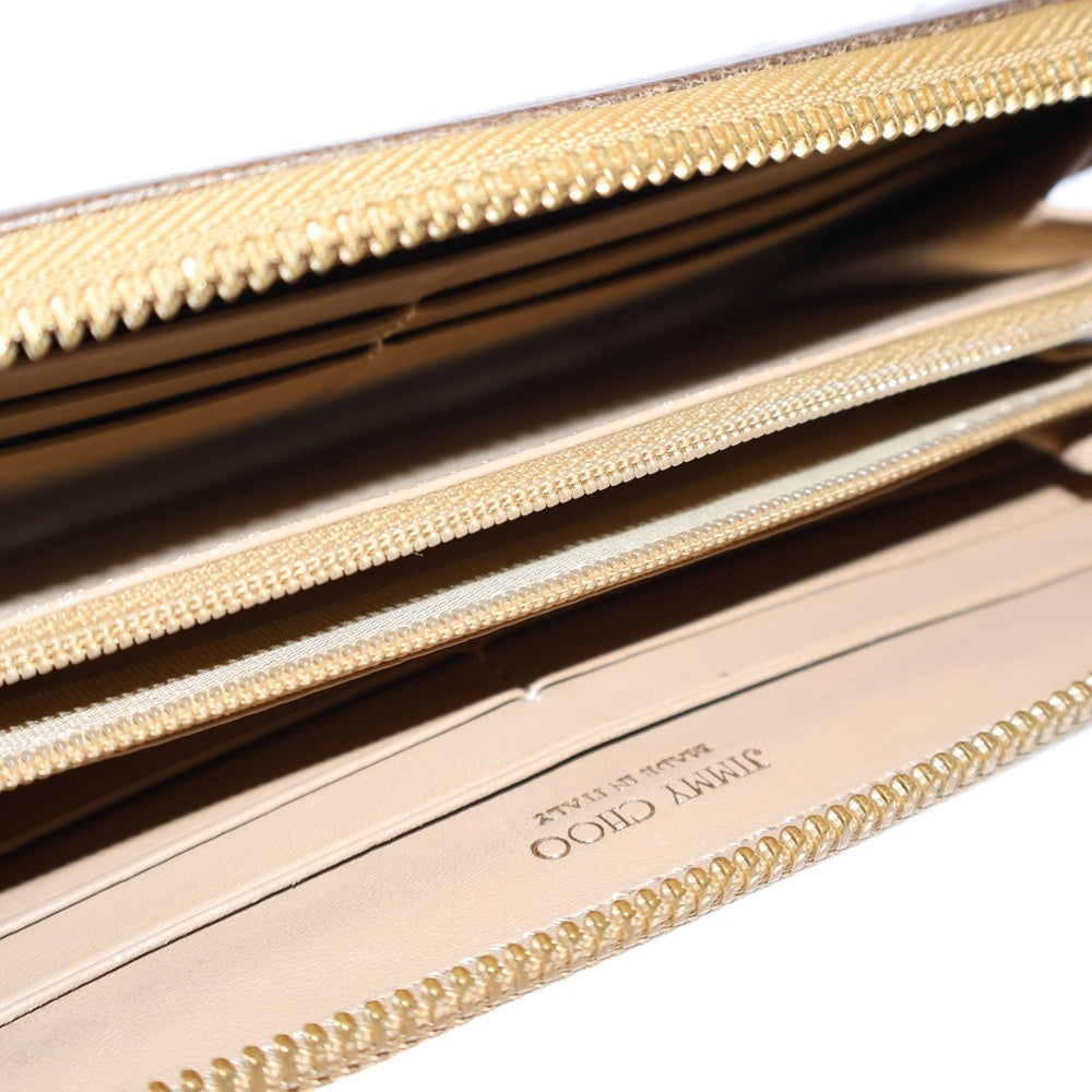 JIMMY CHOO(ジミーチュウ) スタースタッズ ラウンドファスナー長財布