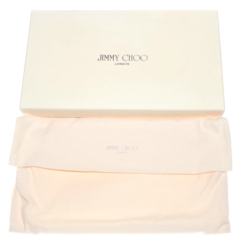 JIMMY CHOO(ジミーチュウ) スタースタッズ ラウンドファスナー長