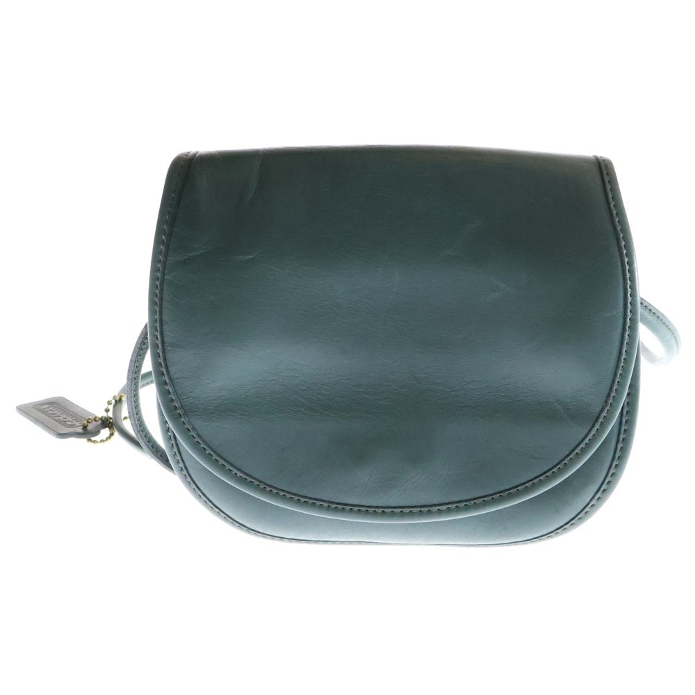 COACH(コーチ) ショルダーバッグ ショルダーポシェット ミニバッグ グリーン レザー