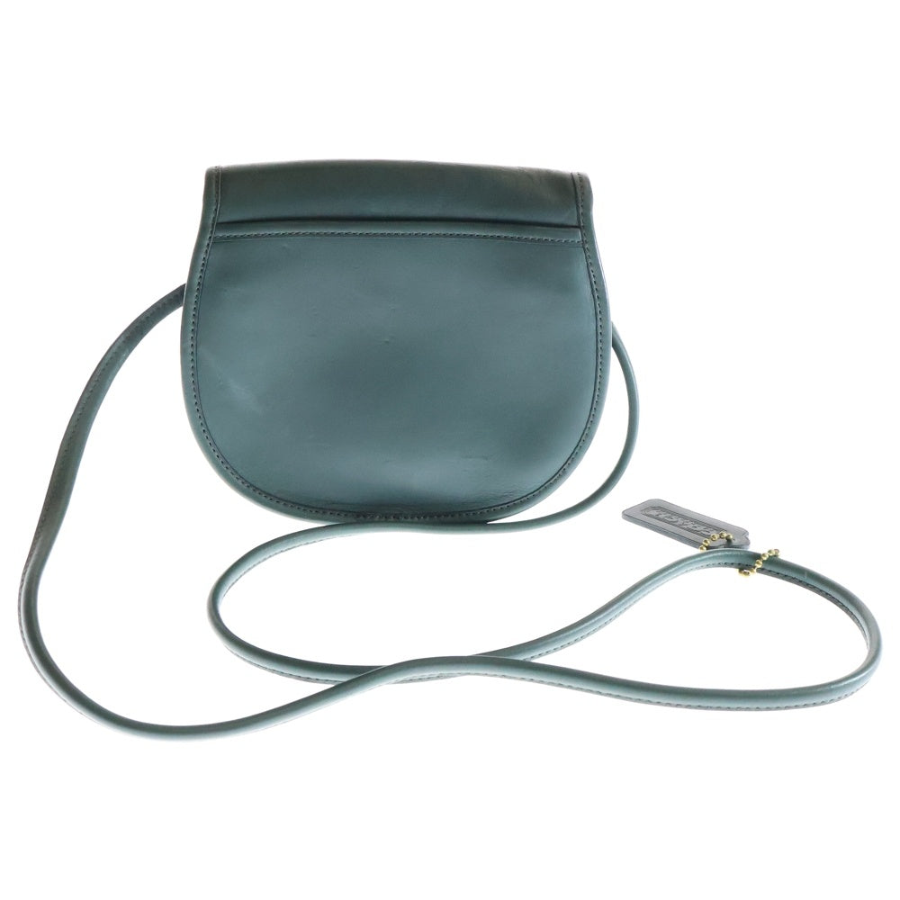 COACH(コーチ) ショルダーバッグ ショルダーポシェット ミニバッグ グリーン レザー