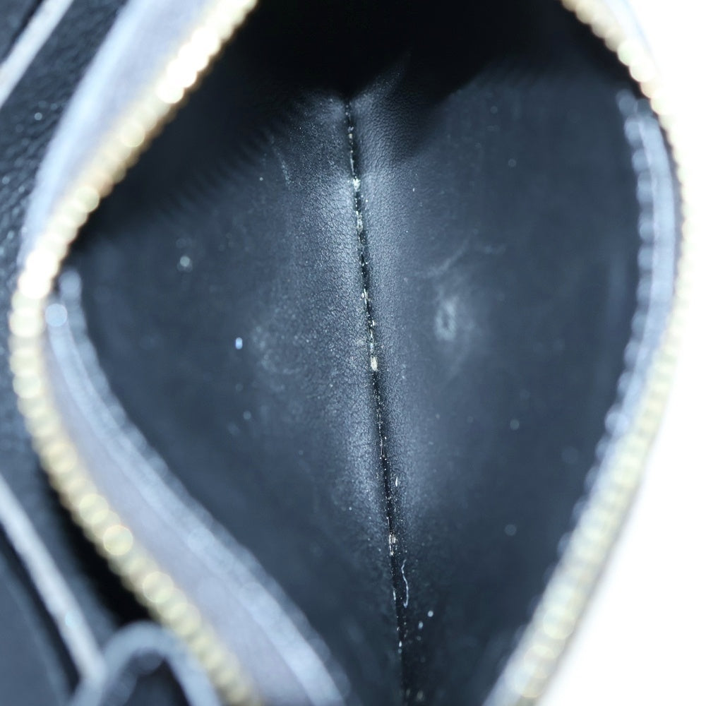 LOUIS VUITTON(ルイヴィトン) モノグラム・アンプラント ポルトモネ・ロザリー コンパクトウォレット 三つ折り財布 ミニ ブラック ノワール ゴールド金具 M81455