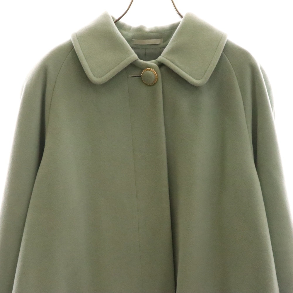 BURBERRYS(バーバリーズ) ステンカラーウールコート ライトブルー ゴールドボタン