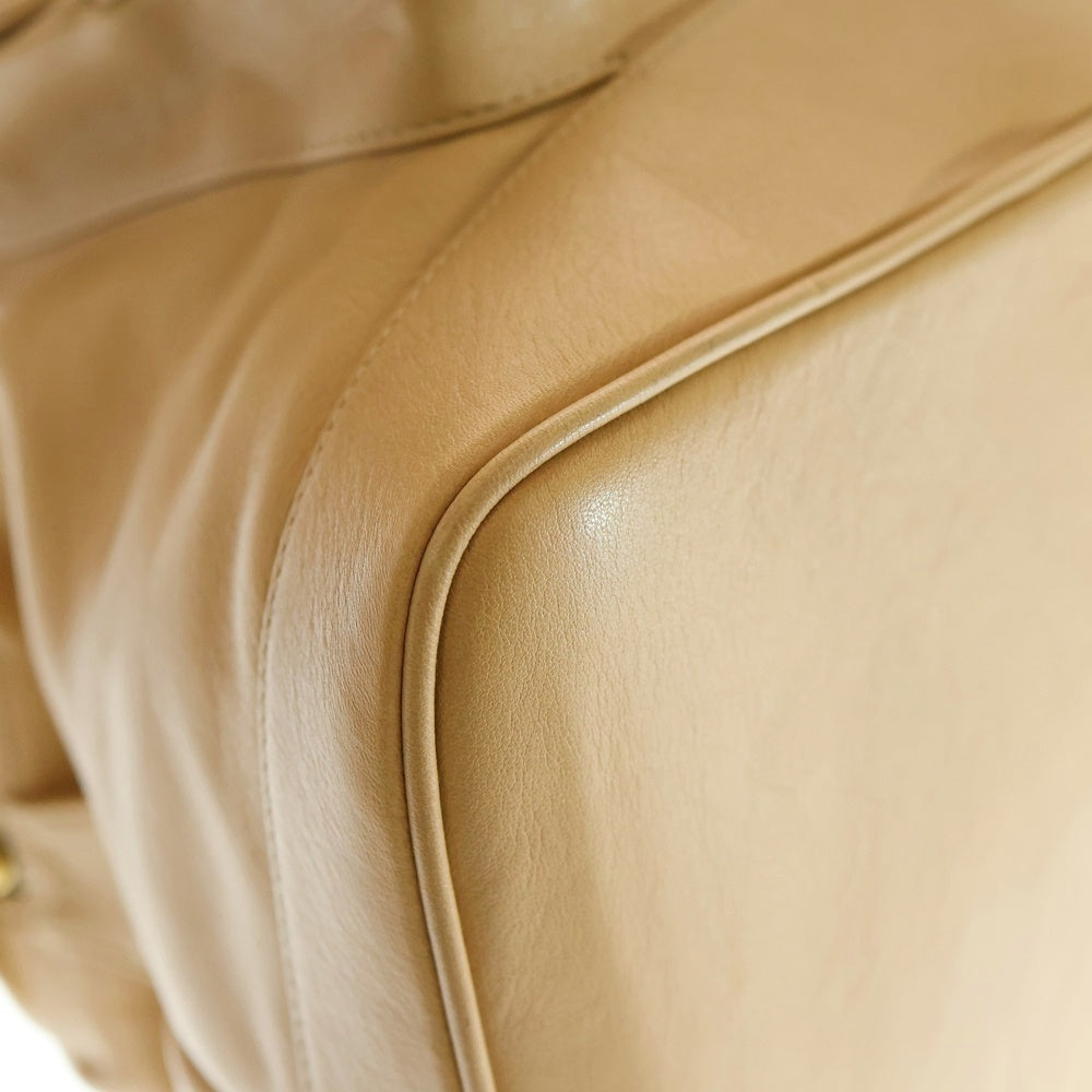 RADO(ラド―) ハンドバッグ トートバッグ ベージュ レザー ゴールド金具