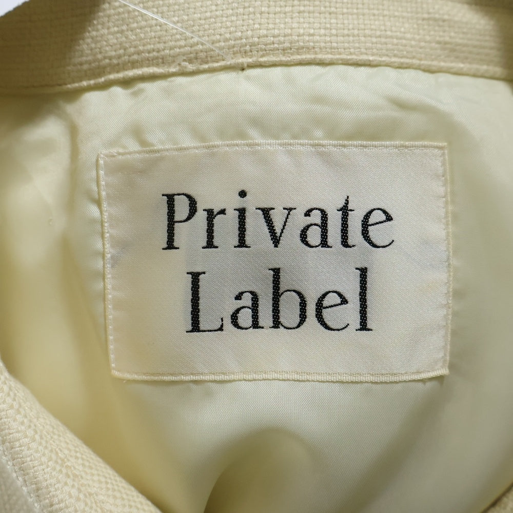 Private Label(プライベート レーベル) プライベートレーベル コート ライトアウター クリームアイボリー