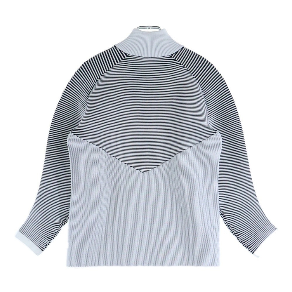 DESCENTE(デサント) デサントゴルフ 長袖ジャケット ナイロン ホワイト×ブラック