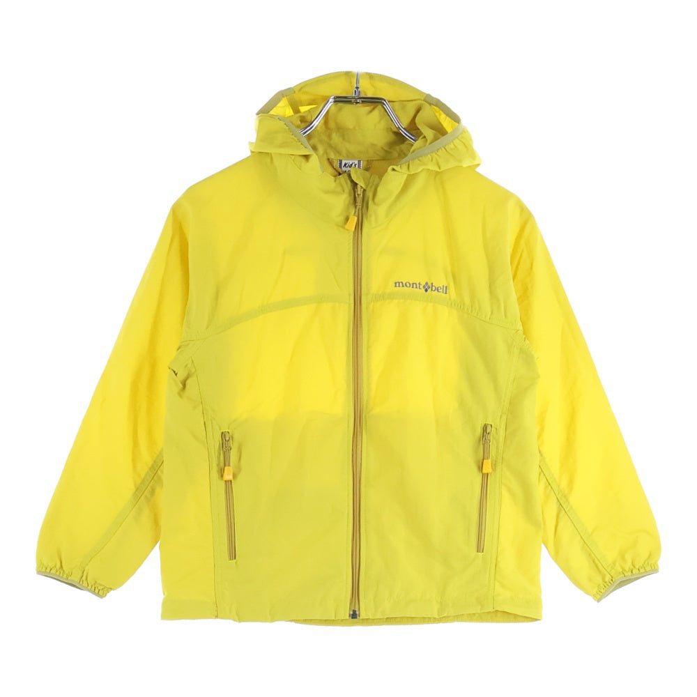 Montbell(モンベル) キッズ マウンテンパーカー ナイロンジャケット 長袖 イエロー 120
