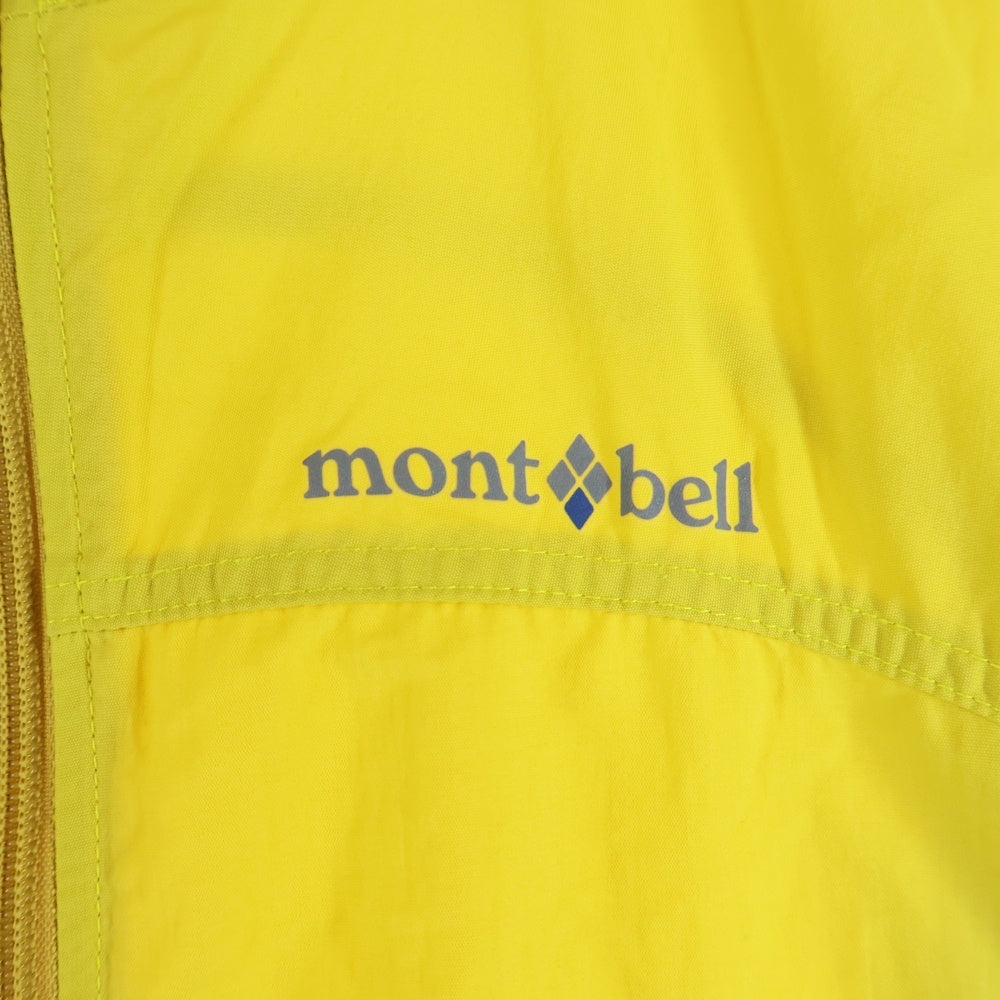 Montbell(モンベル) キッズ マウンテンパーカー ナイロンジャケット 長袖 イエロー 120
