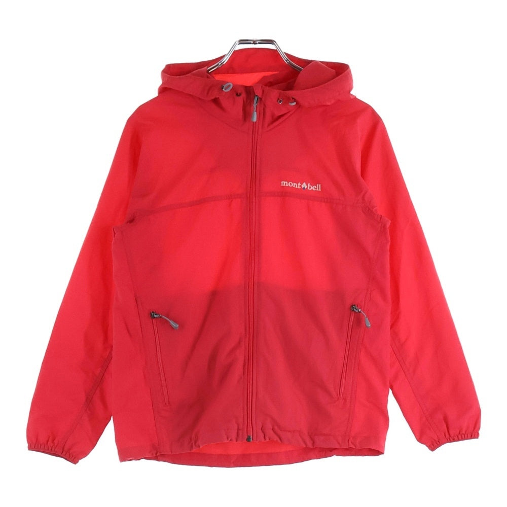 Montbell(モンベル) キッズ マウンテンパーカー ナイロンジャケット レッド 140