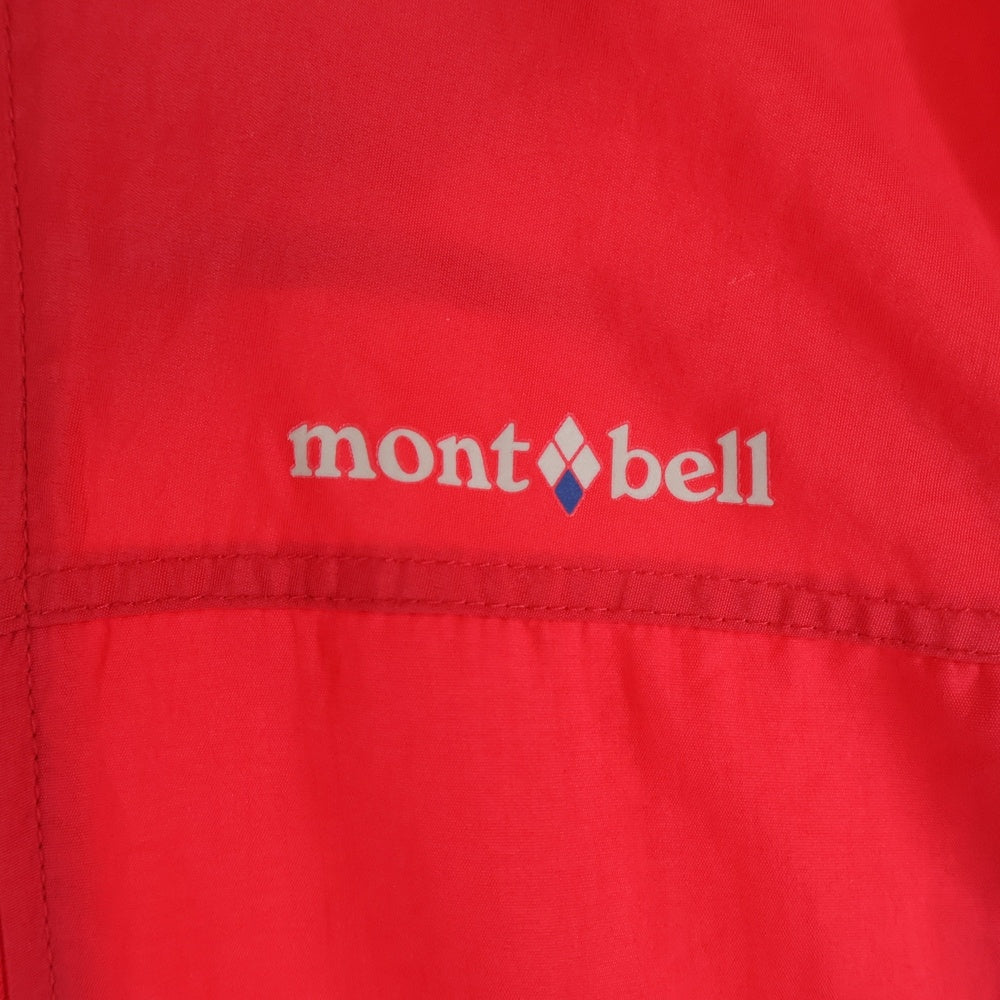 Montbell(モンベル) キッズ マウンテンパーカー ナイロンジャケット レッド 140