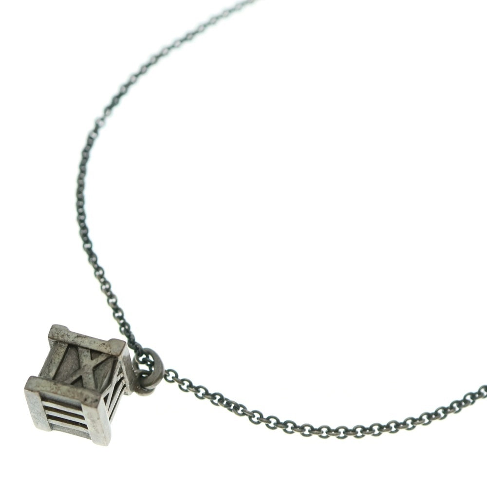 TIFFANY & Co.(ティファニー) アトラスキューブ チェーンペンダントネックレス シルバー