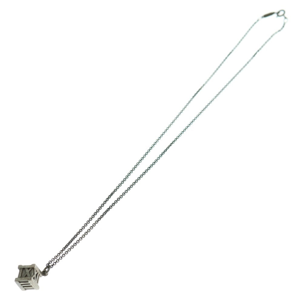 TIFFANY & Co.(ティファニー) アトラスキューブ チェーンペンダントネックレス シルバー