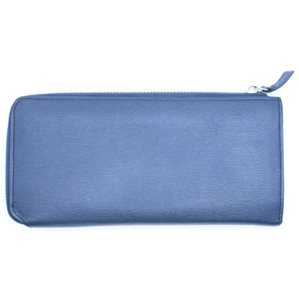 PORTER(ポーター) ロングウォレット 長財布 カードケース ブルー レザー