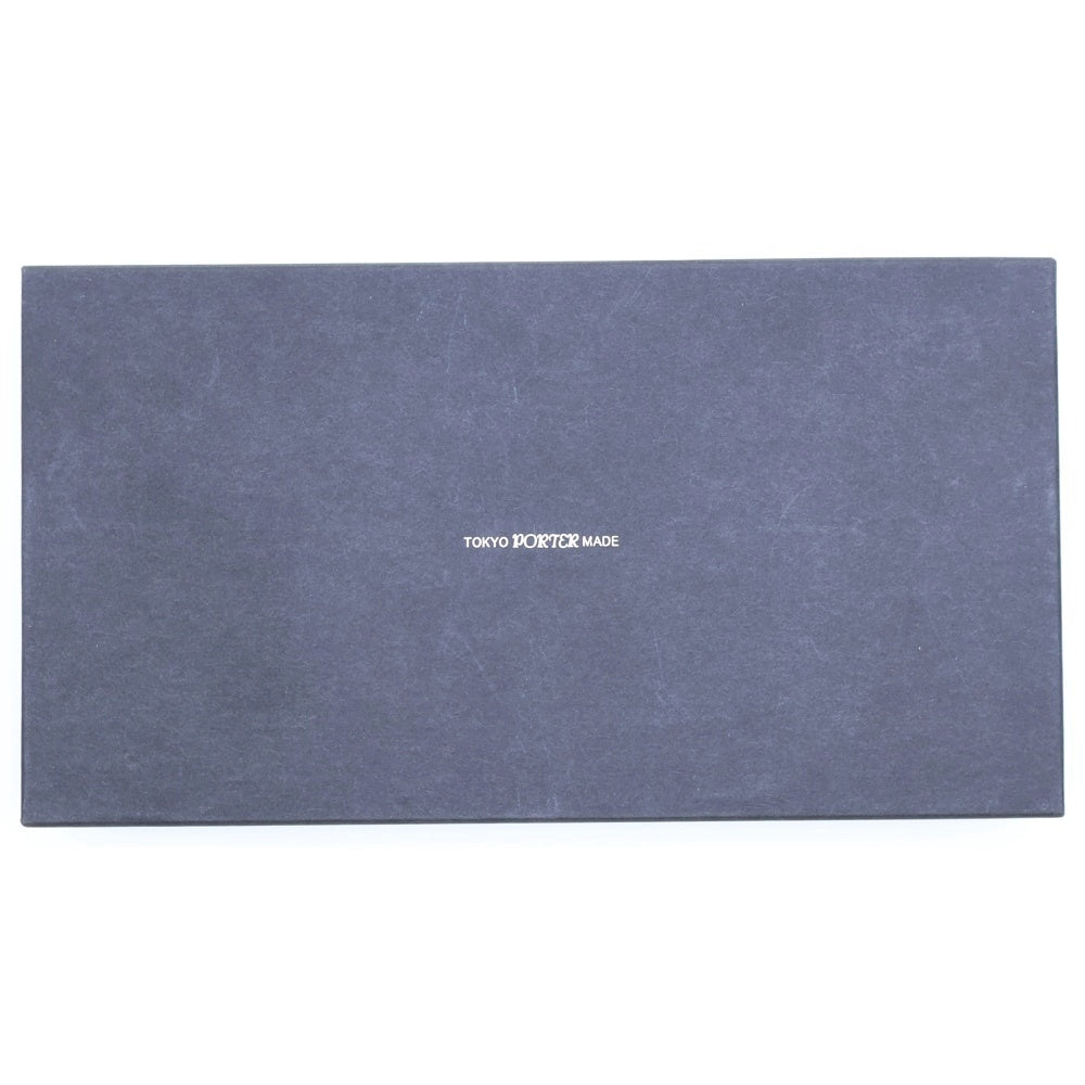 PORTER(ポーター) ロングウォレット 長財布 カードケース ブルー レザー