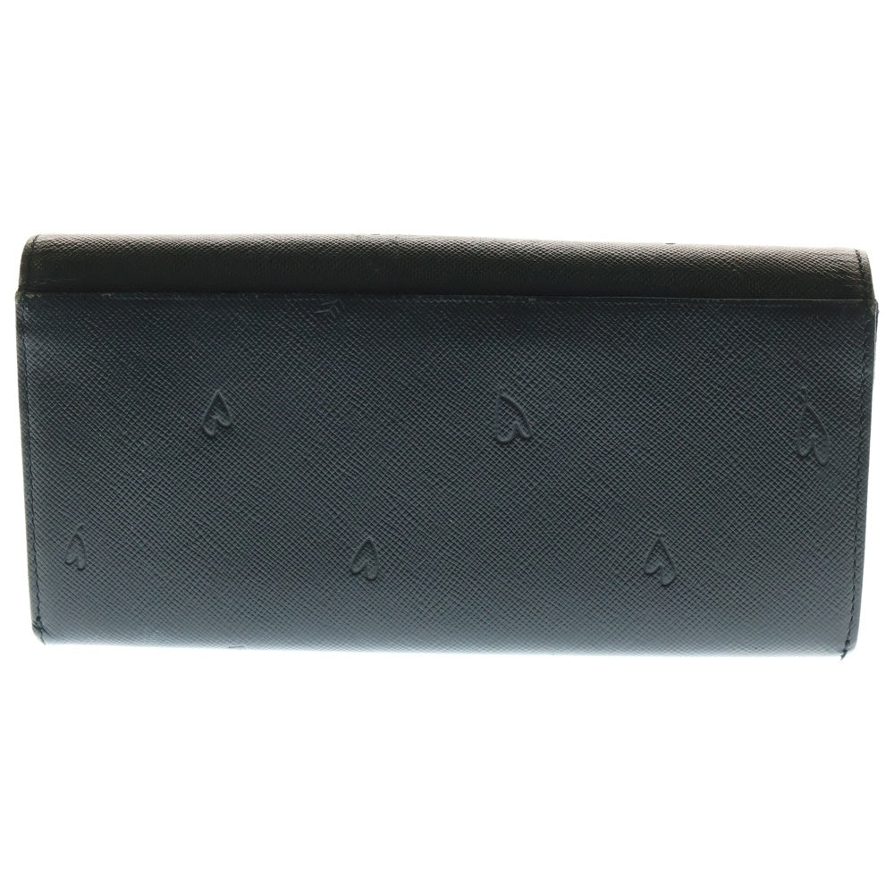 Paul Smith(ポールスミス) ロングウォレット 長財布 カードケース ブラック レザー ゴールド金具