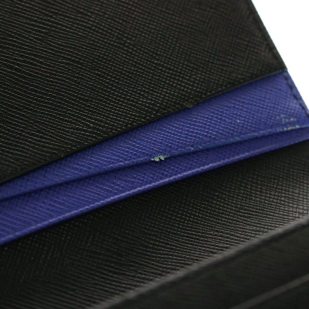 Paul Smith(ポールスミス) ロングウォレット 長財布 カードケース ブラック レザー ゴールド金具