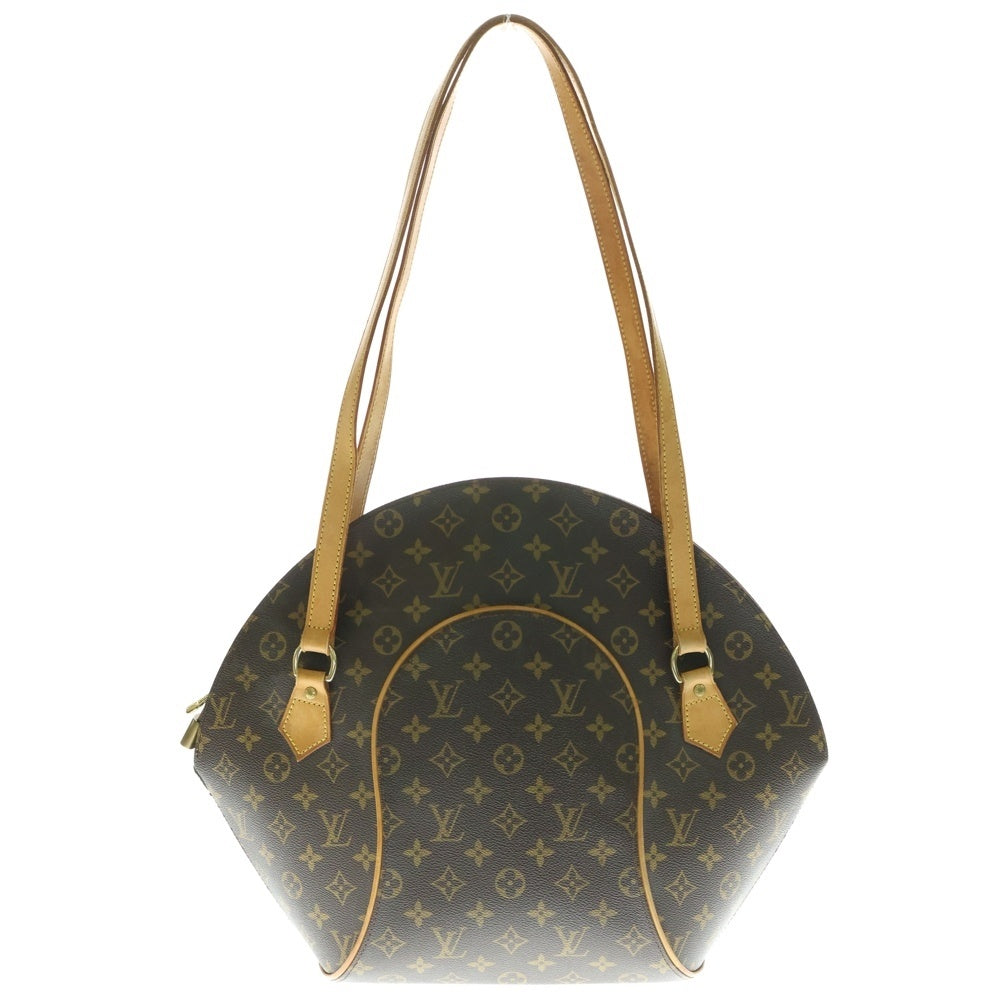 LOUIS VUITTON(ルイヴィトン) モノグラム エリプスショッピング ハンドバッグ ブラウン PVCレザー M51128