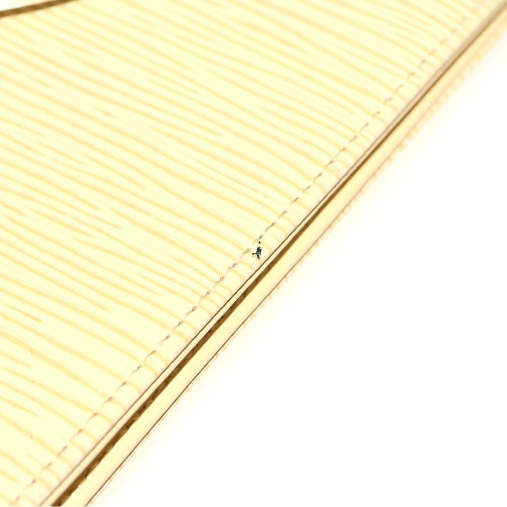 LOUIS VUITTON(ルイヴィトン) エピ サントロペ ヴァニラ ショルダーバッグ イエロー レザー M5246A