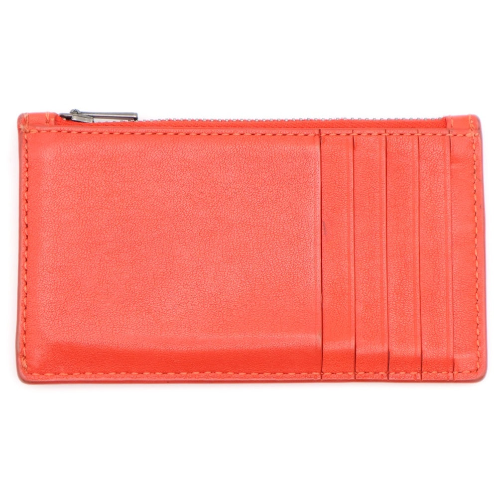 COACH(コーチ) カードケース 名刺入れ コインケース レザー レッド