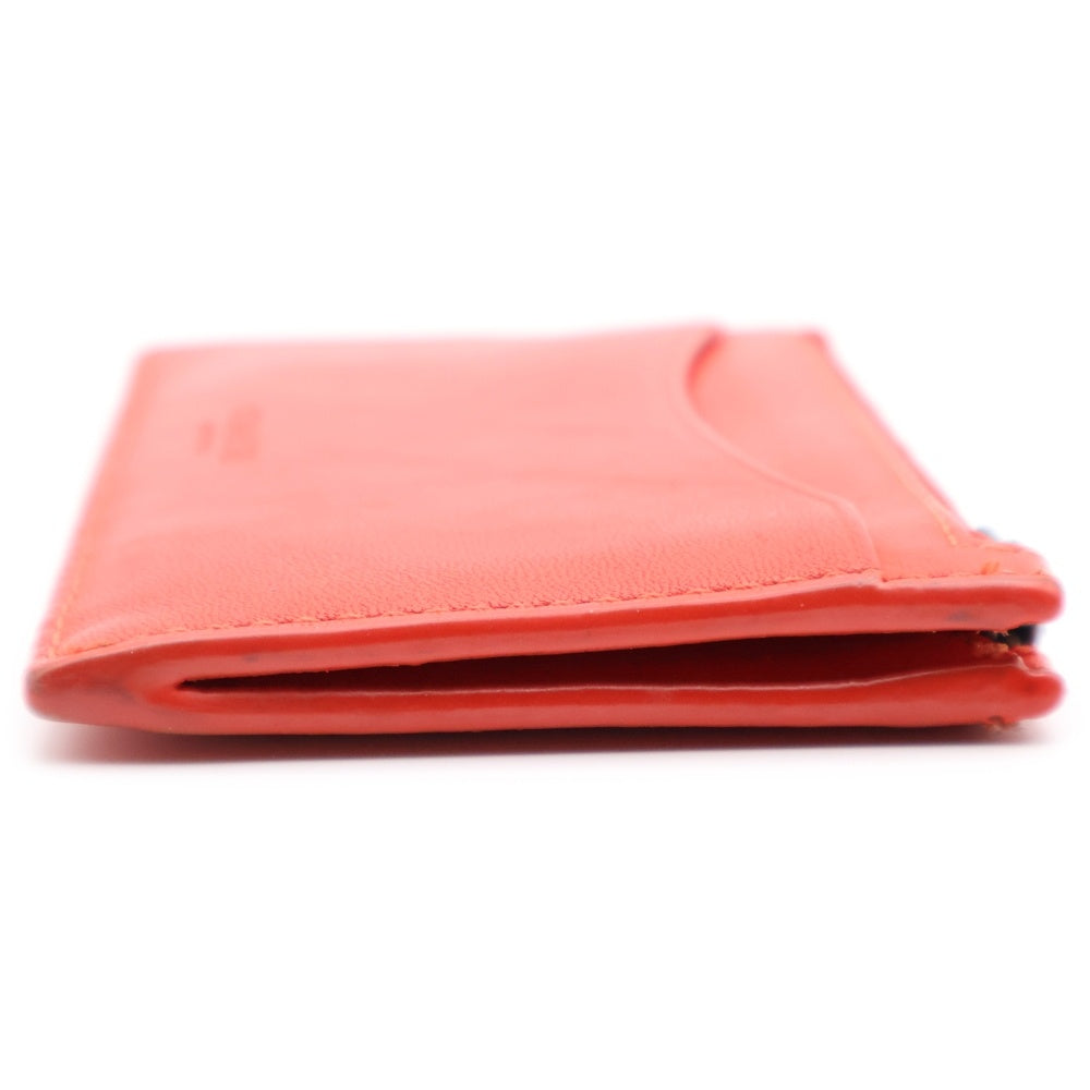 COACH(コーチ) カードケース 名刺入れ コインケース レザー レッド