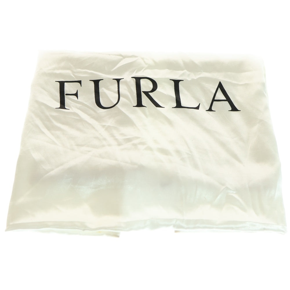 FURLA(フルラ) トートバッグ ハンドバッグ ベージュ ゴールド金具 レザー