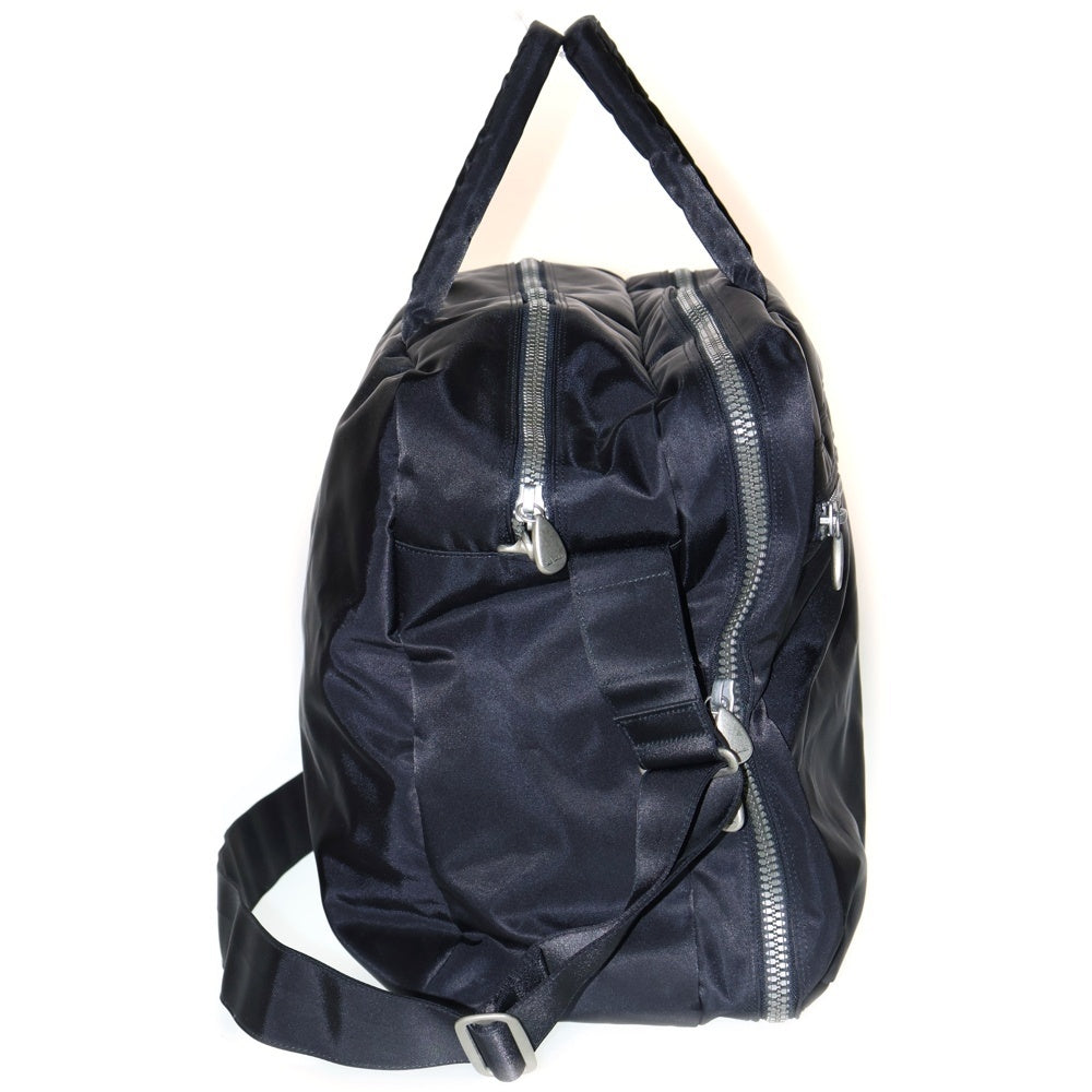 Paul Smith(ポールスミス) 2WAY ブリーフケース ハンドバッグ ショルダーバッグ ボストンバッグ ブラック×パープル ナイロン シルバー金具