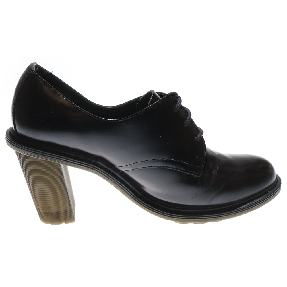 Dr.Martens(ドクターマーチン) JINELLE ジネル 3ホール レザー レースアップ ヒール パンプス シューズ ブーツ ブラック レディース