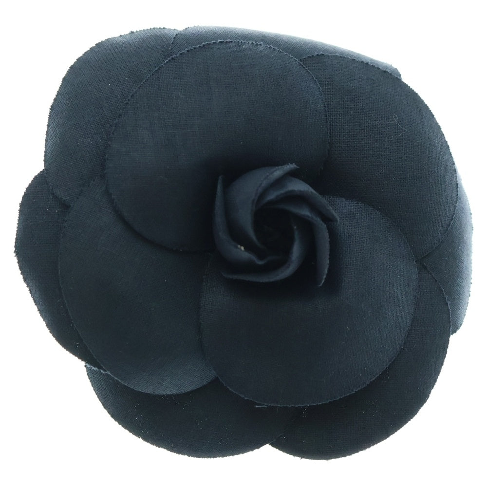 CHANEL(シャネル) カメリア フラワー ブローチ ピンバッジ ネイビー