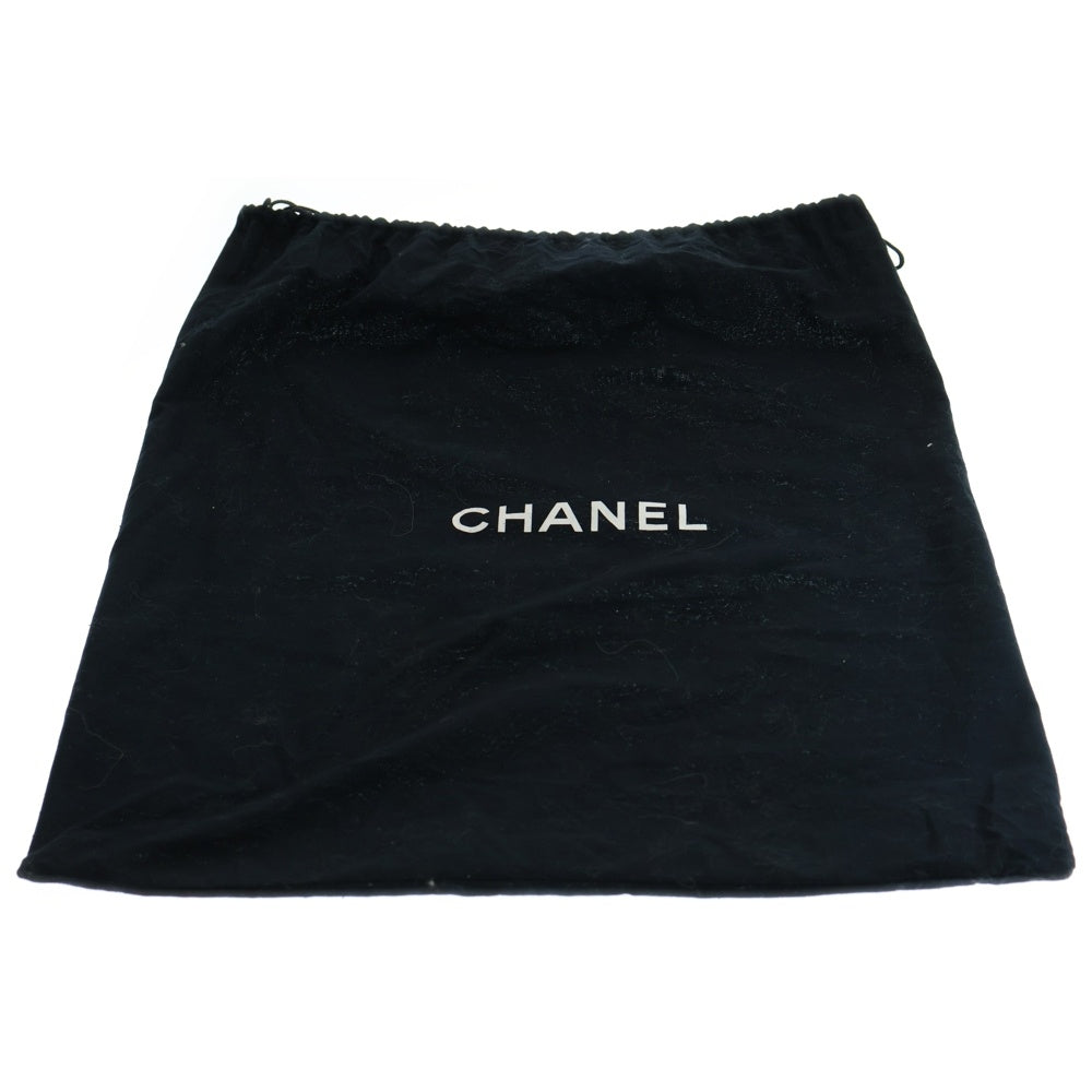 CHANEL(シャネル) カンボンライン ハンドバッグ ブラウン ラムスキン シルバー金具