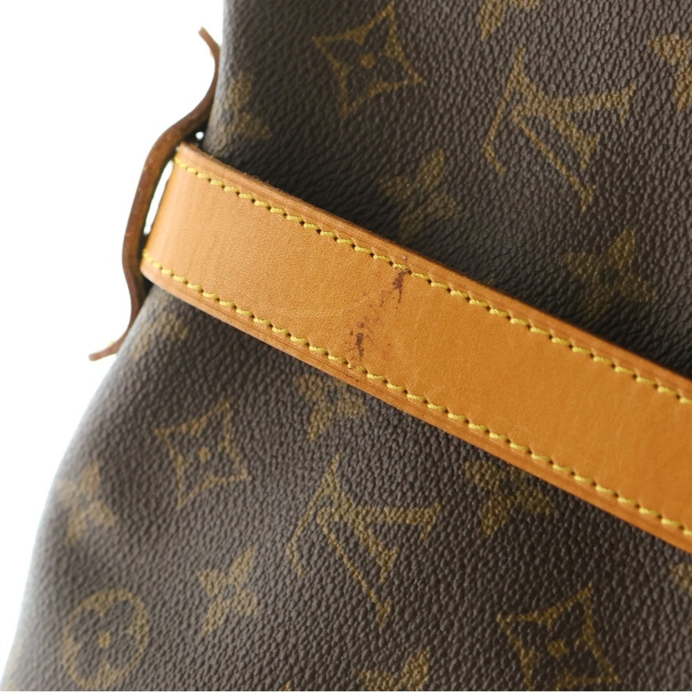 LOUIS VUITTON(ルイヴィトン) ソミュール35 モノグラム PVC レザー ショルダーバッグ ゴールド金具 ブラウン M42254