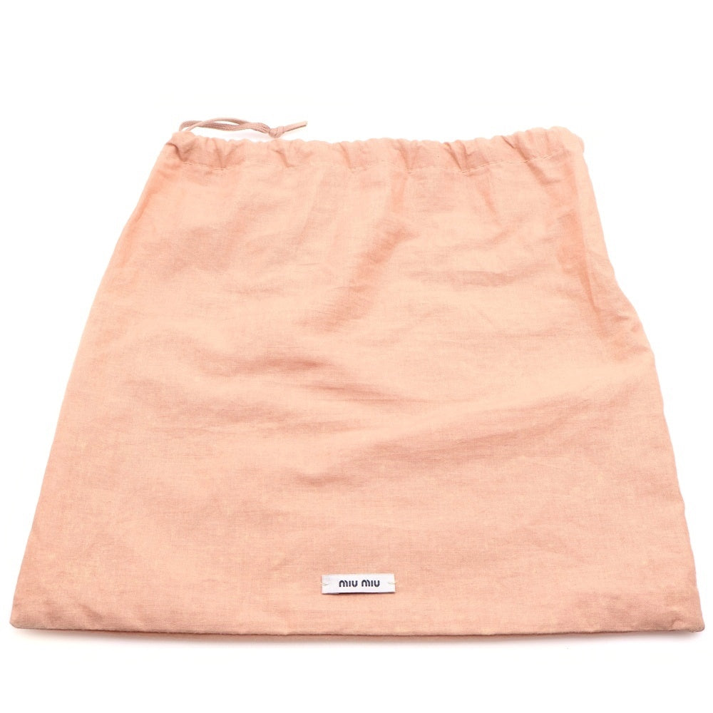 ミュウミュウ 未使用 クラッチバッグ/ポーチ 5NH811 フクシアピンク MIU MIU - ミュウミュウ 未使用 クラッチバッグ/ポーチ 5NH811