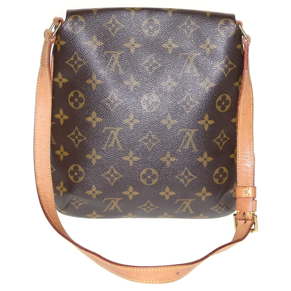 LOUIS VUITTON(ルイヴィトン) モノグラム ミュゼット・サルサ ショルダーバッグ ブラウン PVC×レザー M51258