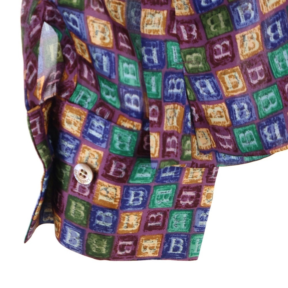 BURBERRY LONDON(バーバリーロンドン) Bロゴ 長袖シャツ マルチカラー