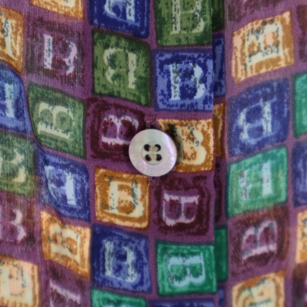 BURBERRY LONDON(バーバリーロンドン) Bロゴ 長袖シャツ マルチカラー