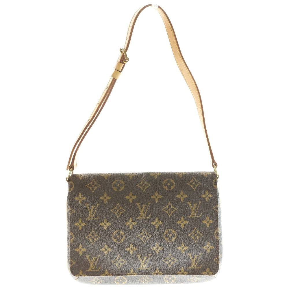 LOUIS VUITTON(ルイヴィトン) モノグラム ミュゼットタンゴ ショルダーバッグ ブラウン PVCレザー M51257
