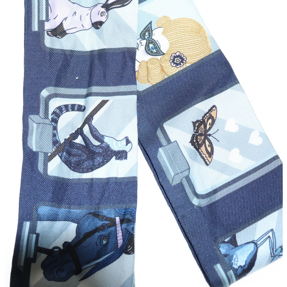 HERMES(エルメス) ツイリー HERMES STORY エルメスストーリー 総柄