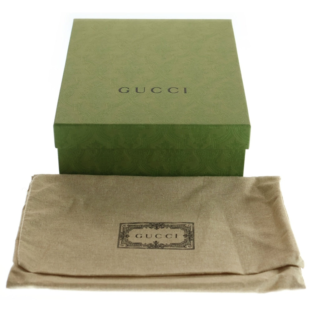 GUCCI(グッチ) GGスプリーム ホースビット ミニ ショルダーバッグ ポシェット ブラウン PVC×レザー