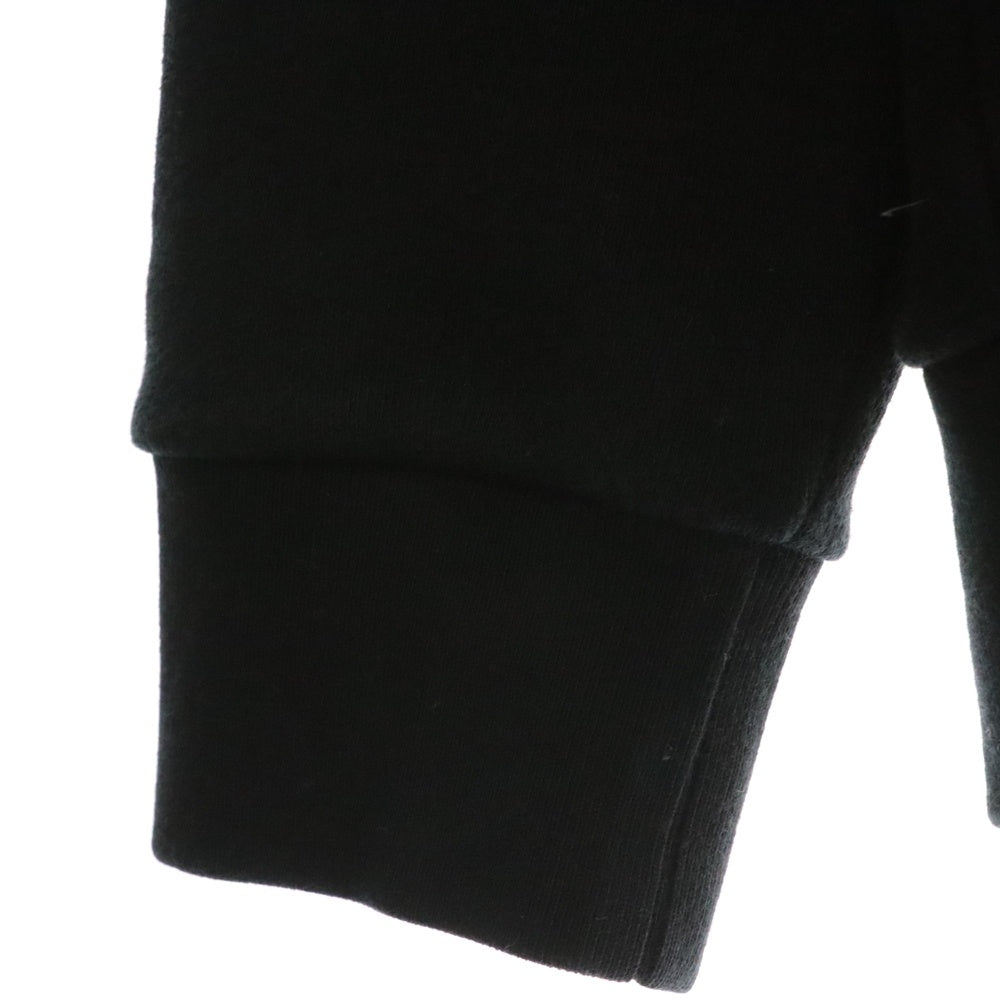 GUCCI(グッチ) インターロッキングG シェリーライン ロゴ刺繍 クルーネック プルオーバー スウェットトレーナー ブラック 469250