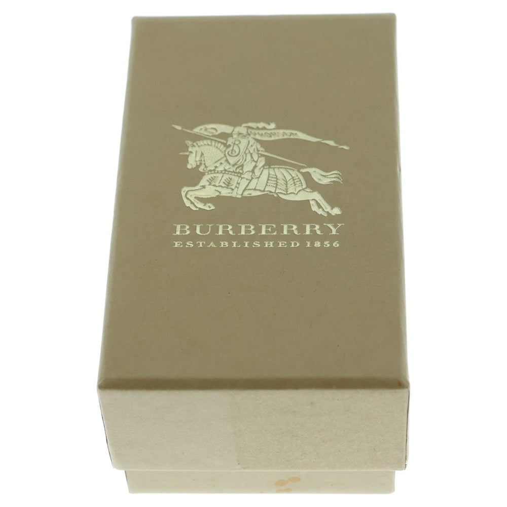 BURBERRY(バーバリー) トーマスベア チャーム ノバチェック柄 テディ キーリング キーホルダー ゴールド金具 ブルー