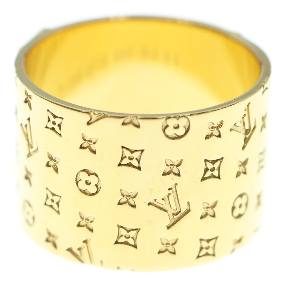 LOUIS VUITTON(ルイヴィトン) バーグ ナノチューブ モノグラム リング 指輪 ゴールド M68387