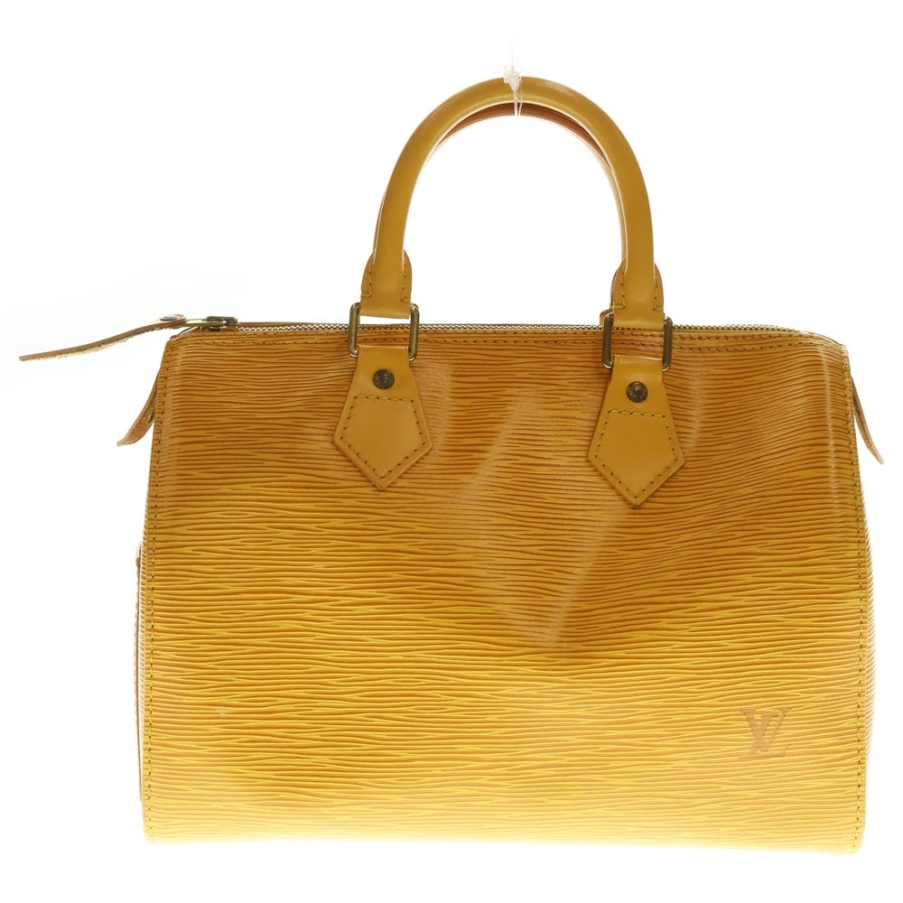 LOUIS VUITTON(ルイヴィトン) エピ スピーディ25 タッシリイエロー ハンドバッグ ボストンバッグ イエロー レザー ゴールド金具 M43019