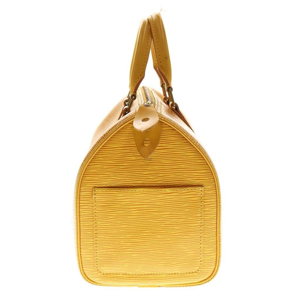LOUIS VUITTON(ルイヴィトン) エピ スピーディ25 タッシリイエロー ハンドバッグ ボストンバッグ イエロー レザー ゴールド金具 M43019