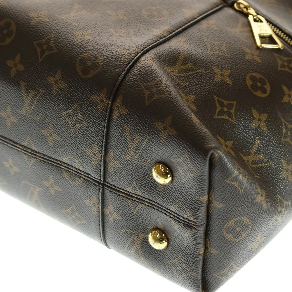 LOUIS VUITTON(ルイヴィトン) メリー モノグラム PVC レザー ハンド ショルダーバッグ ゴールド金具 ブラウン M41544