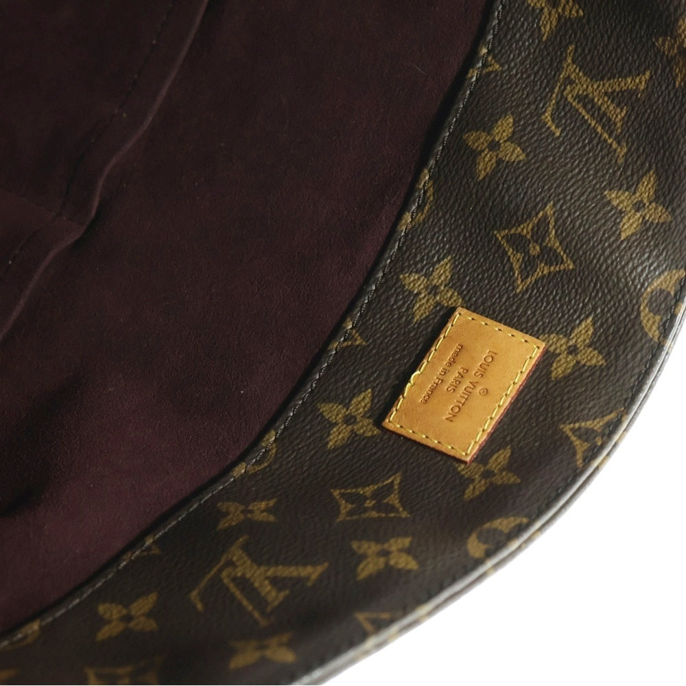 LOUIS VUITTON(ルイヴィトン) メリー モノグラム PVC レザー ハンド ショルダーバッグ ゴールド金具 ブラウン M41544