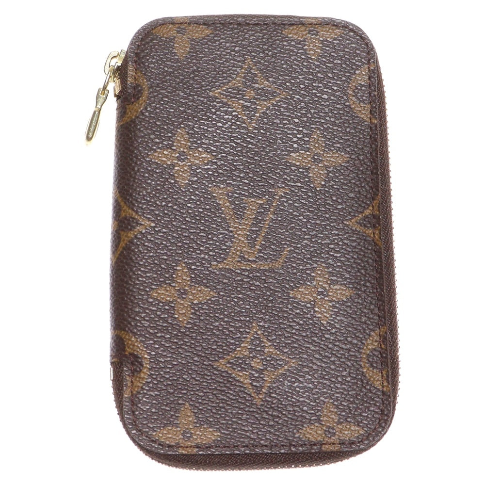 LOUIS VUITTON(ルイヴィトン) モノグラム ポシェット6クレ レザーキーケース ブラウン M62610 レディース