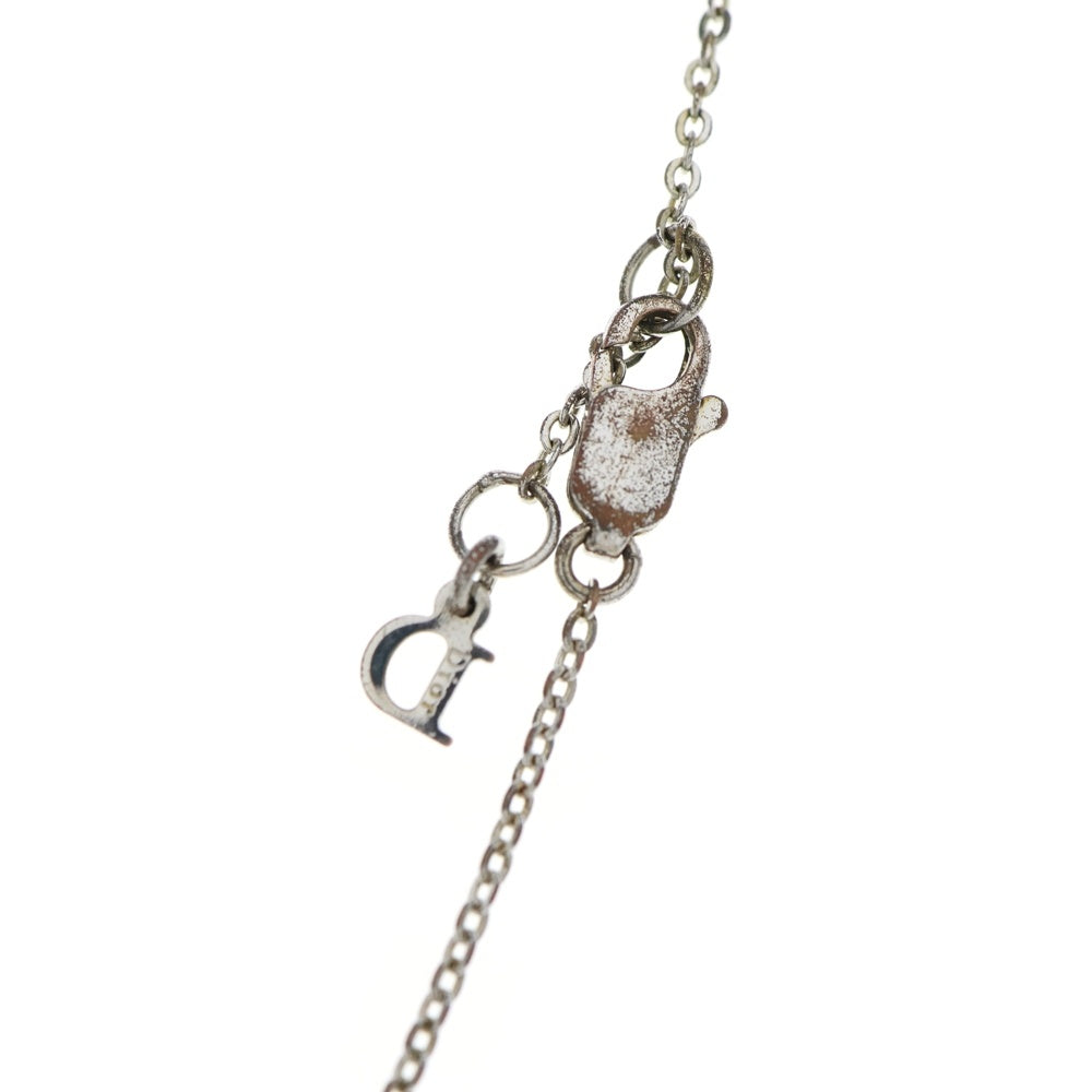 DIOR(ディオール) チャーム リボン ネックレス ペンダント ピンク