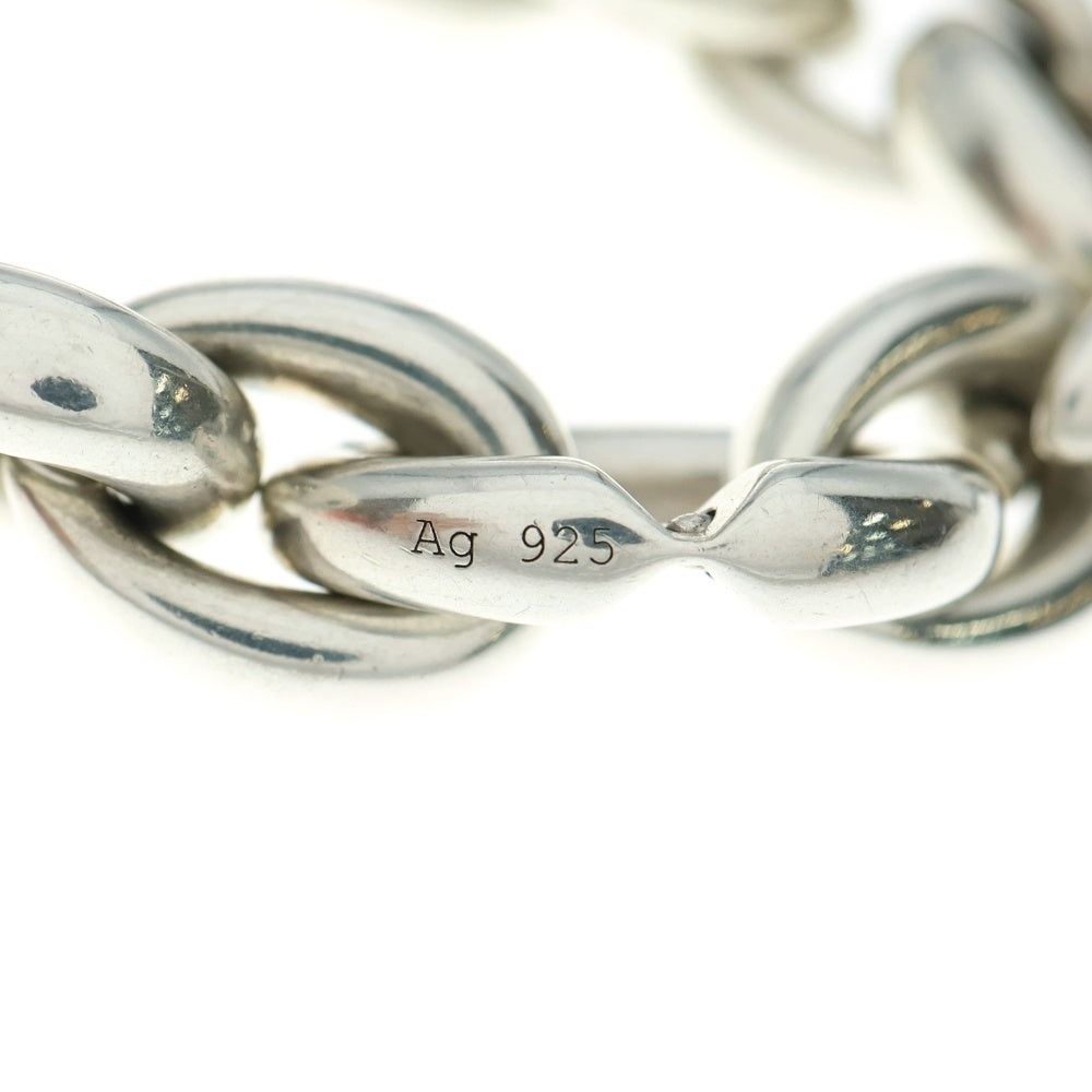 HERMES(エルメス) Acrobat GM アクロバットGM 17コマ チェーン ブレスレット シルバー