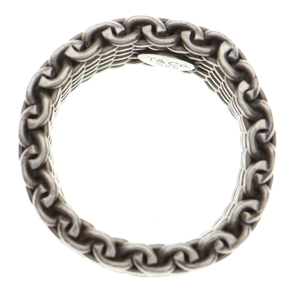 TIFFANY & Co.(ティファニー) サマセットメッシュリング 指輪 シルバー
