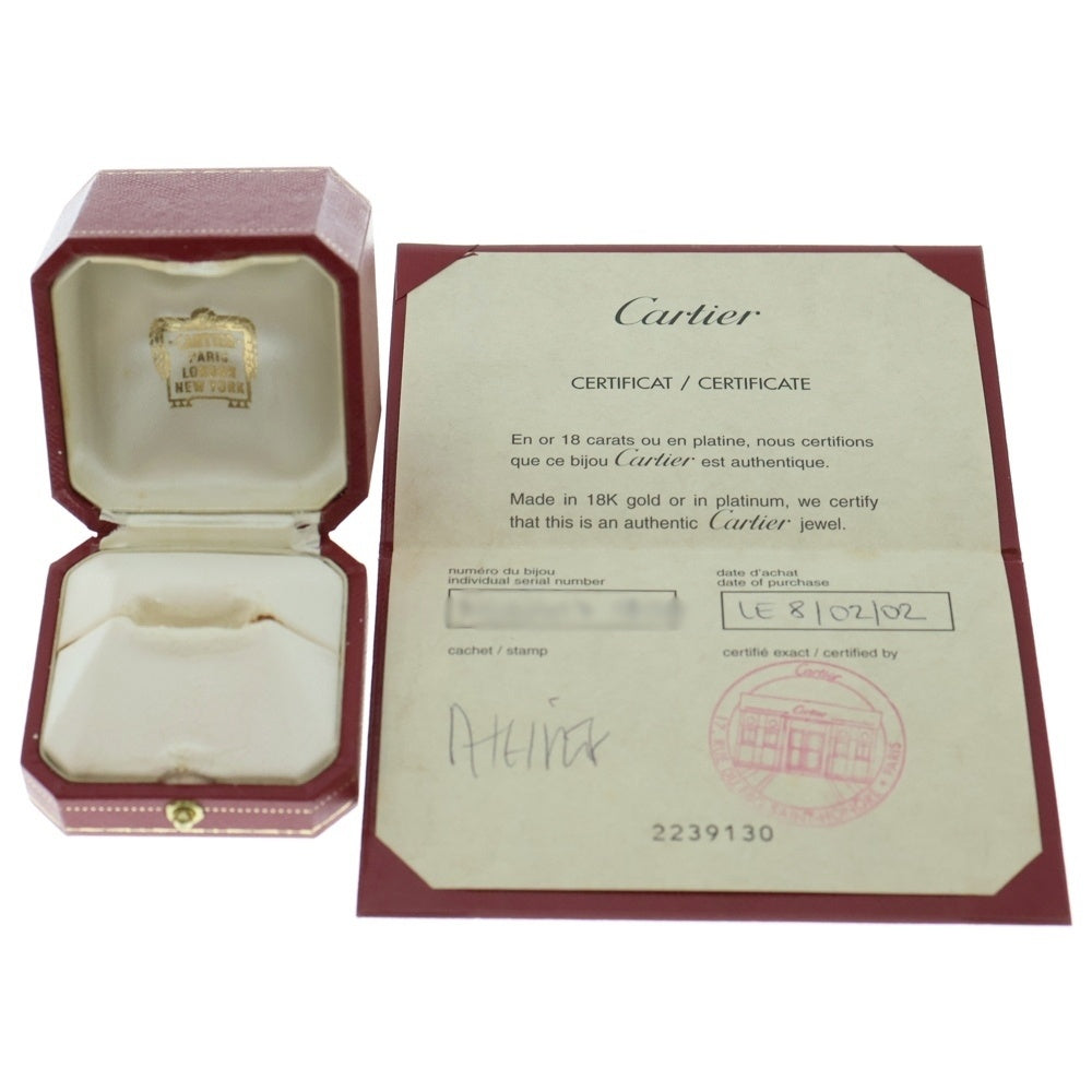 Cartier(カルティエ) ラブリング 指輪 シルバー K18WG