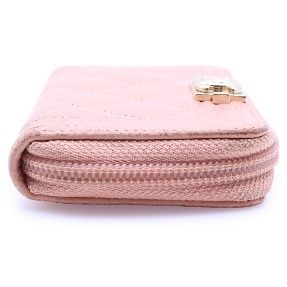 CHANEL(シャネル) ボーイシャネル コインケース 財布 ピンク キャビアスキン ゴールド金具 A80602
